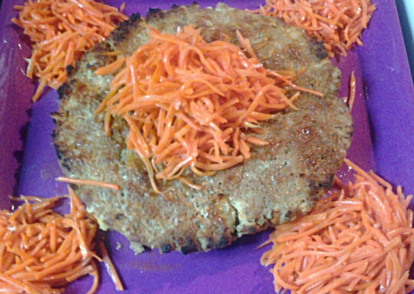 ground beef and carrots