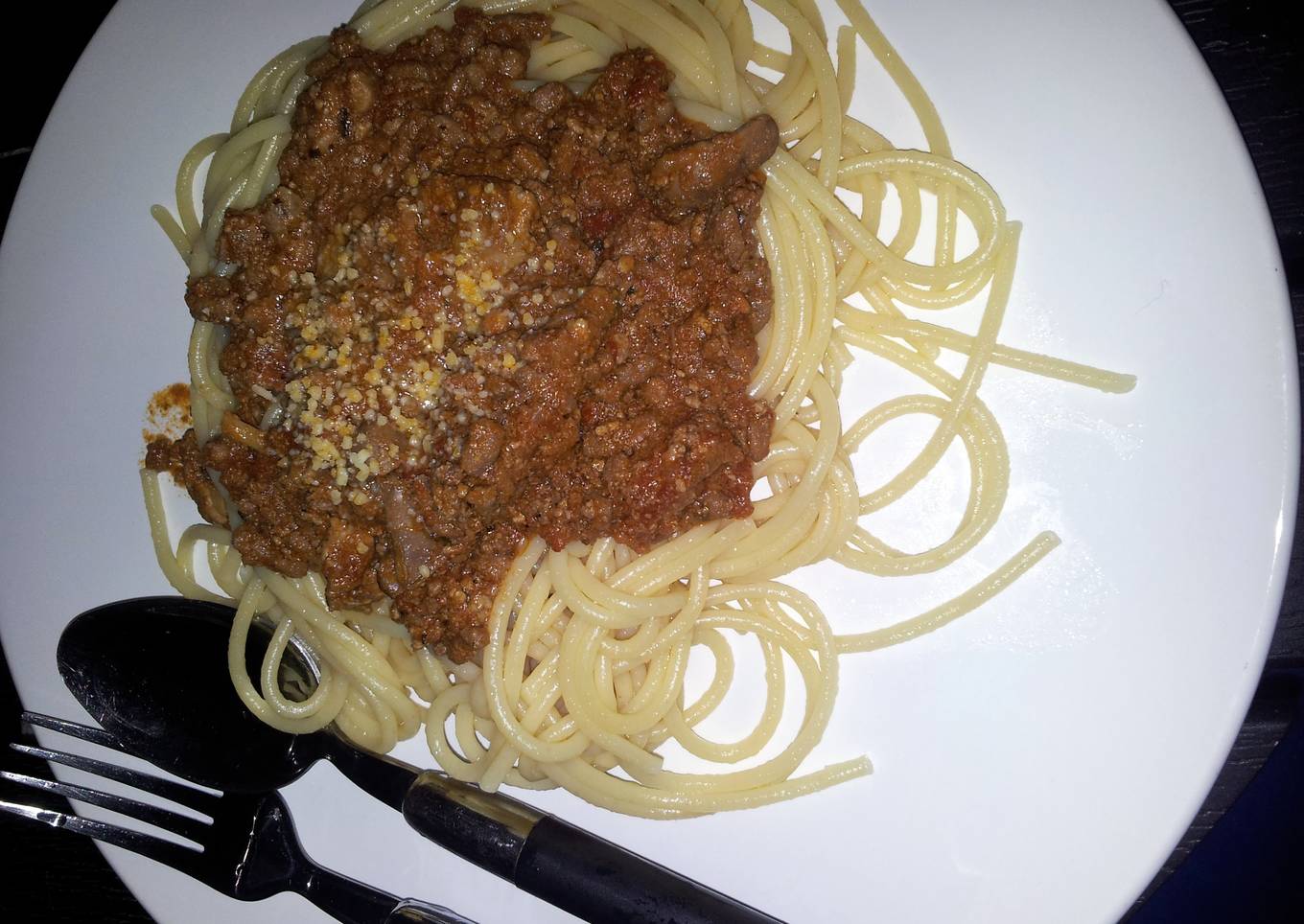 spaghetti bolognese beef