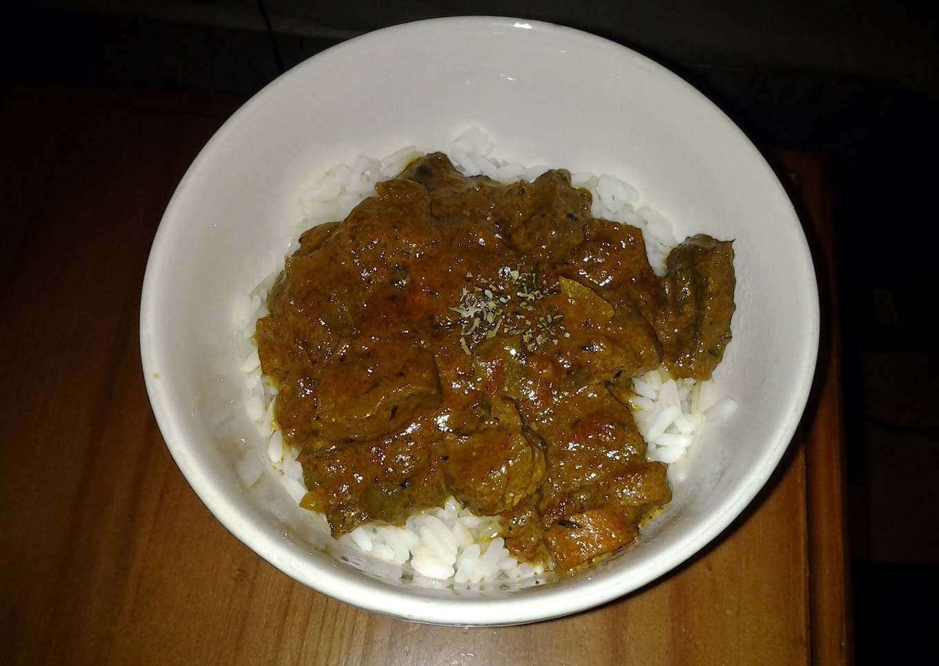 sweet curry beef