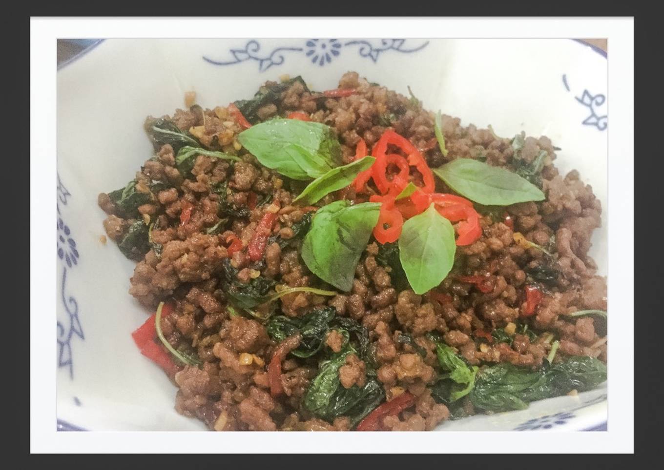 thai basil beef pad gra prow