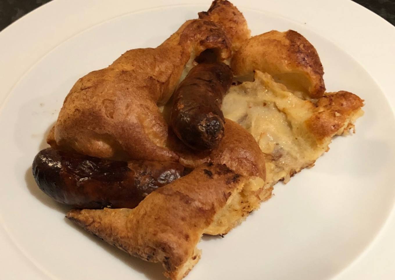 yorkshire pudding or upgrade to toad in the hole