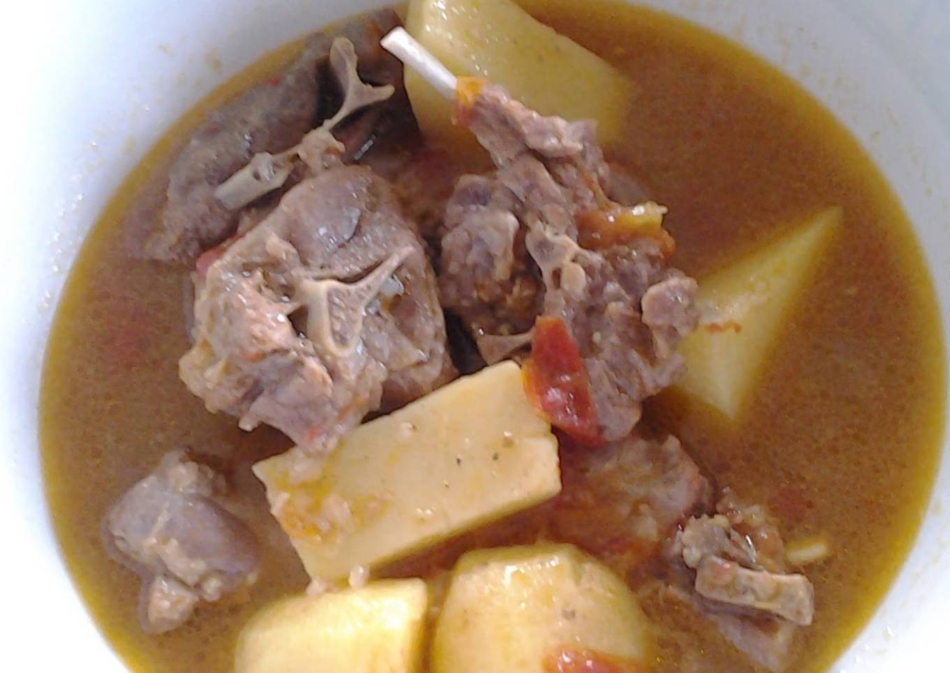 beef and potato stew