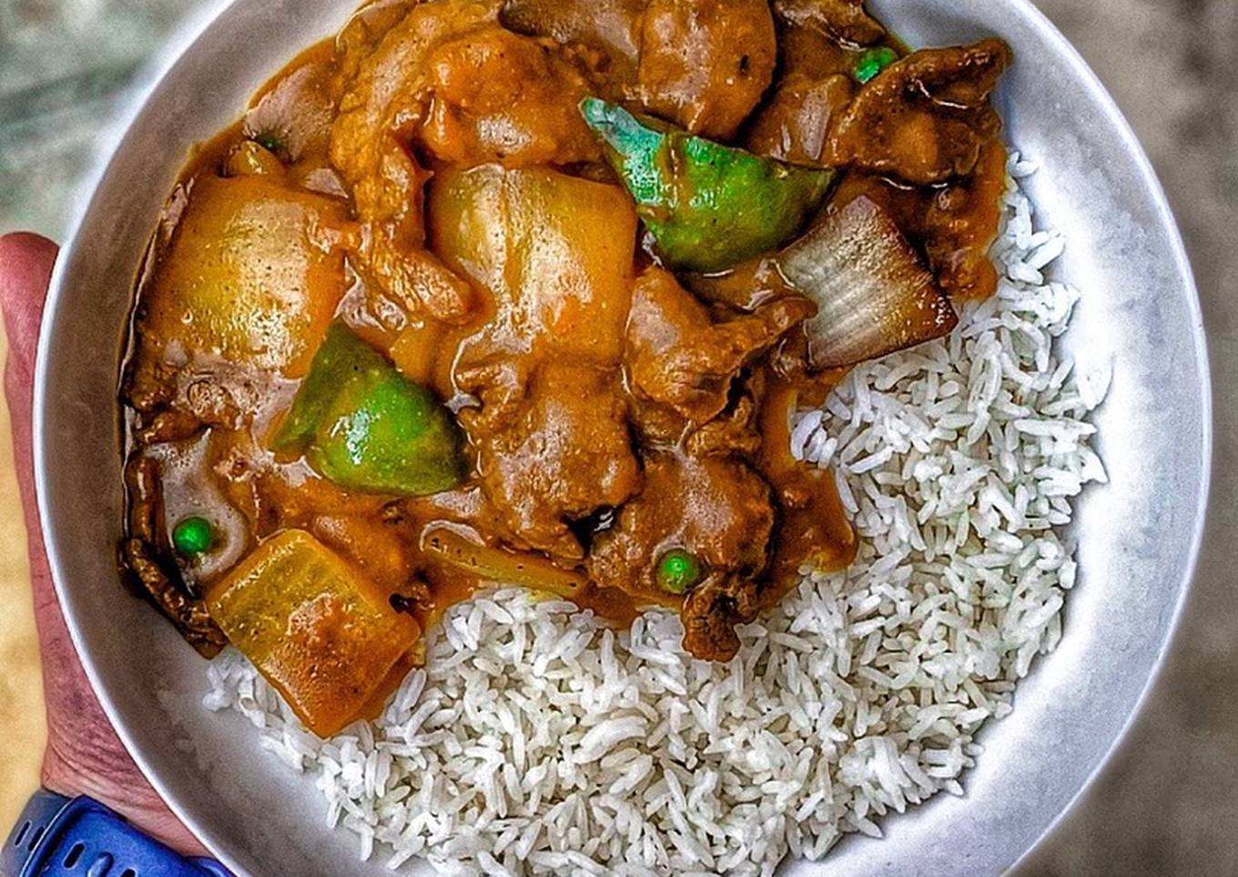 Chinese Style Beef Curry w/ Rice