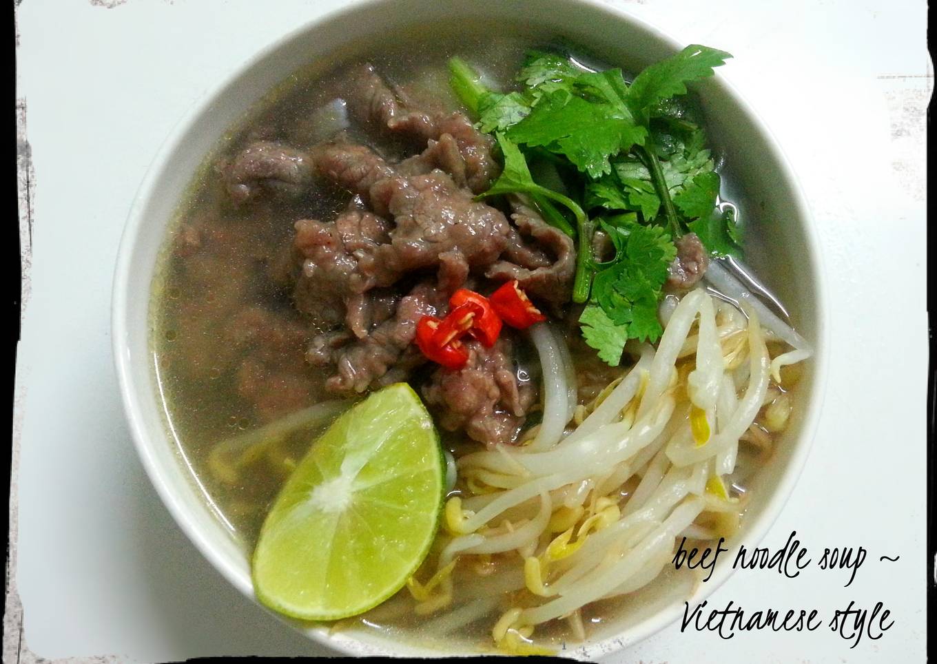 vietnamese beef noodle soup