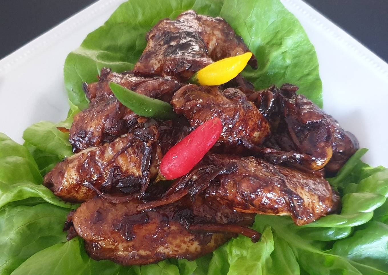 ginger soy chicken wings