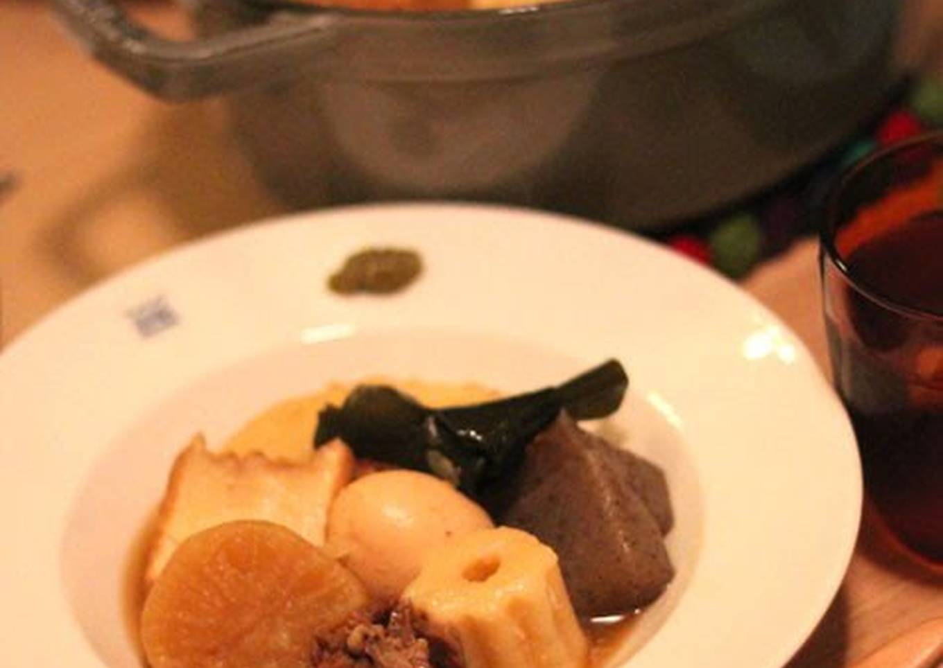 meltingly soft and tender beef tendon oden