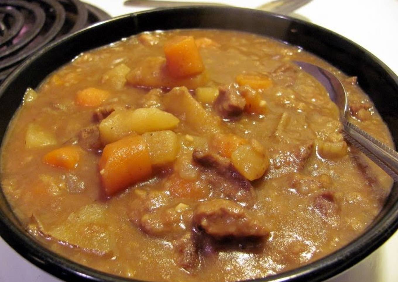 thick and chunky beef stew