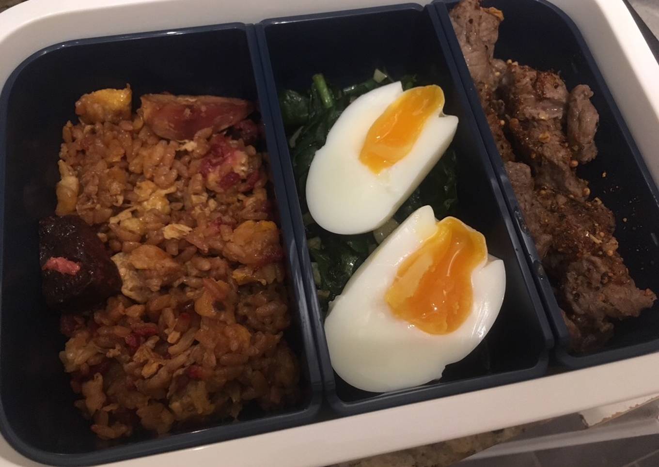 balanced diet lunch box