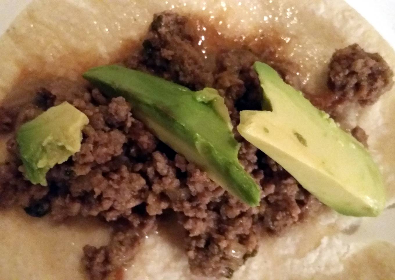 mexican grd beef taco