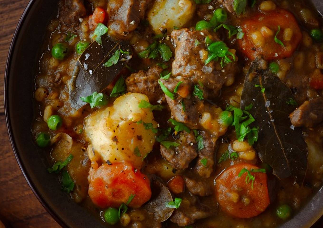 my quick hearty beef stew