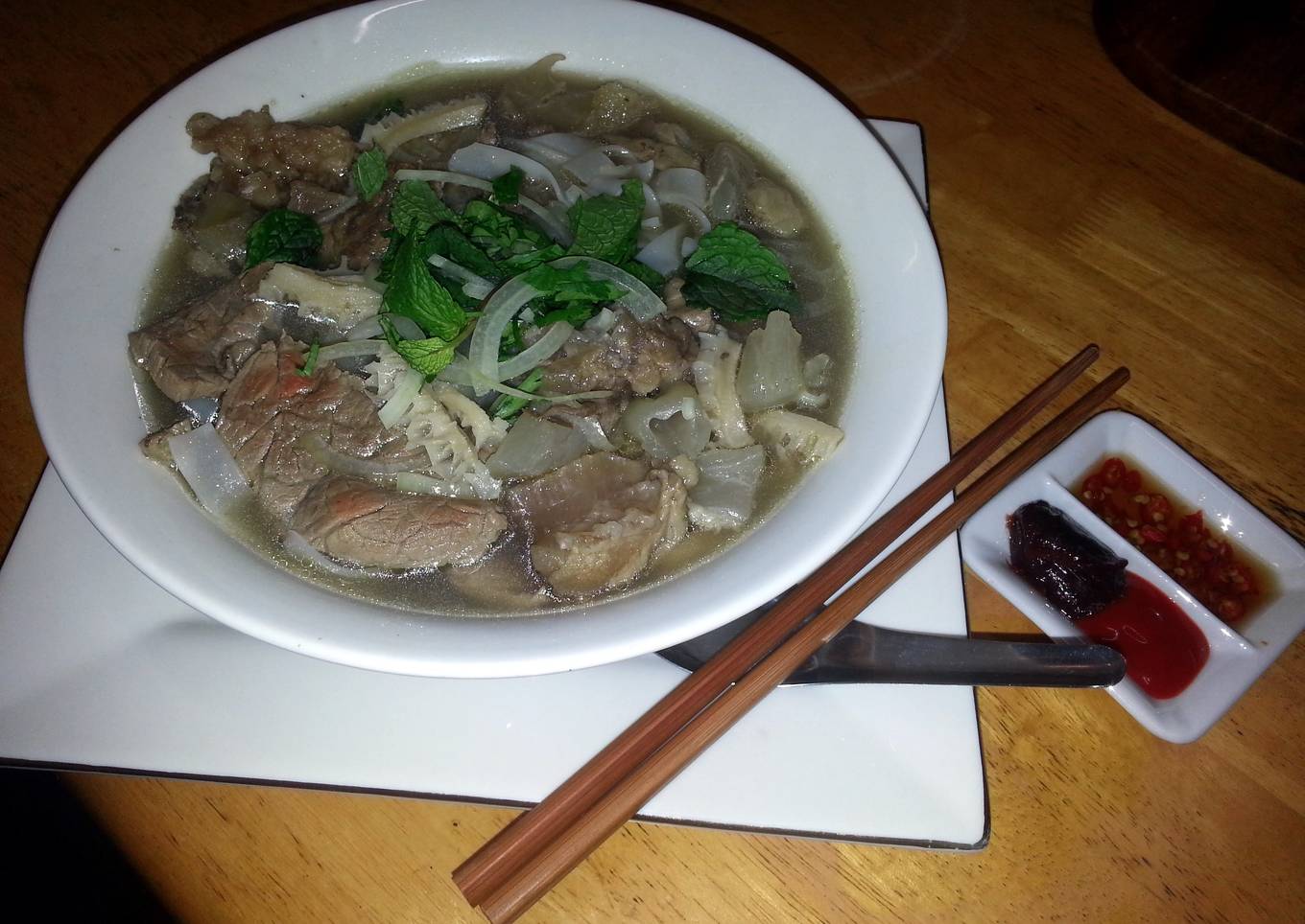 pho special beef noodle soup