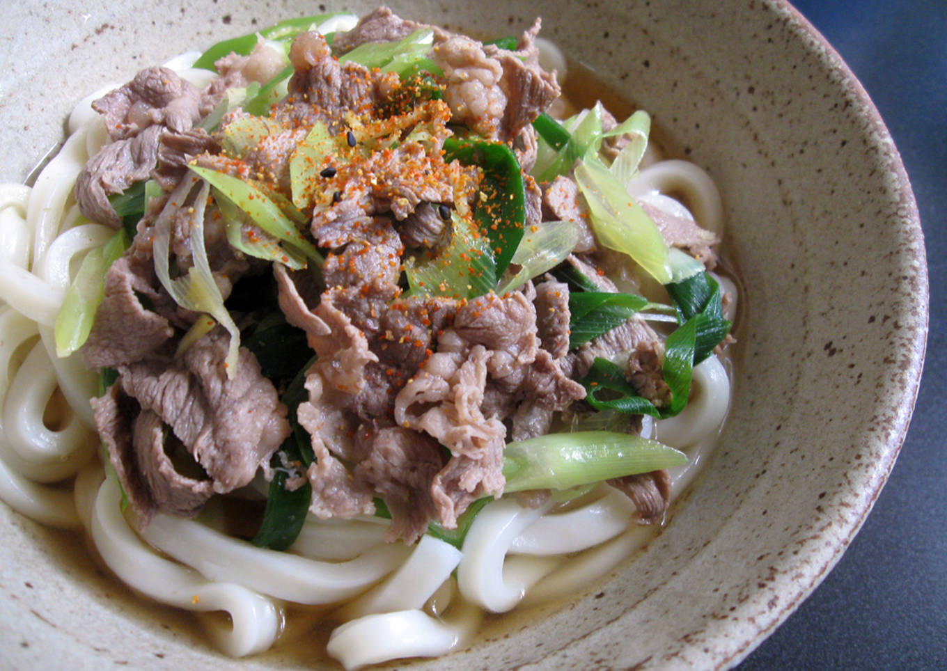 beef udon soup