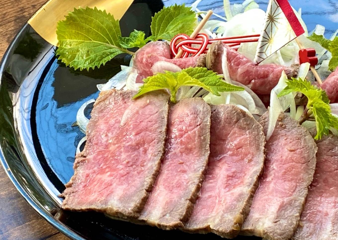 japanese wagyu beef tataki
