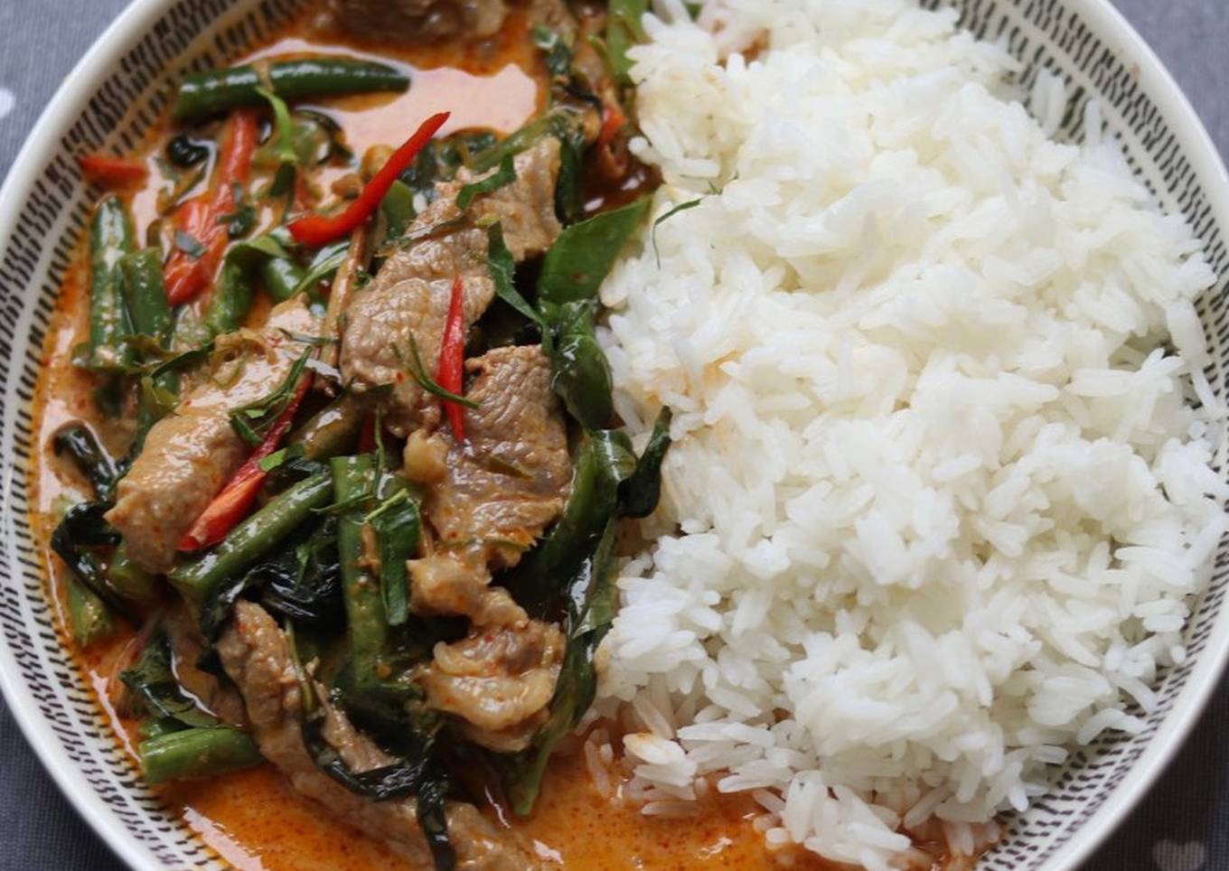 panang beef curry