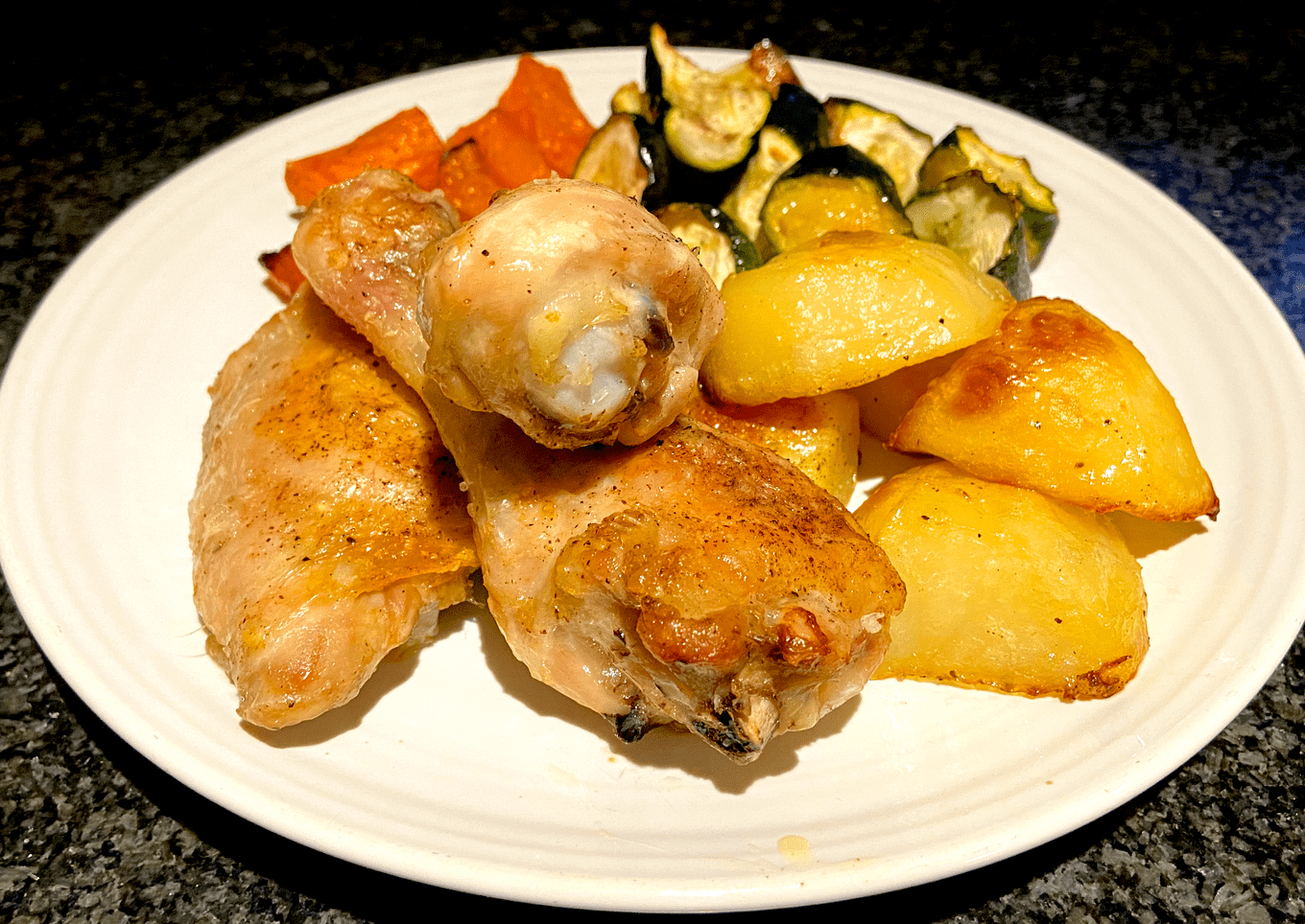simple roast chicken