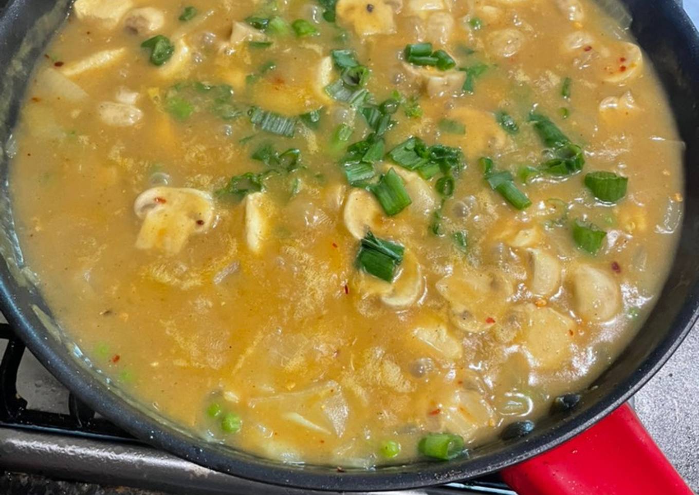 chicken mushroom curry