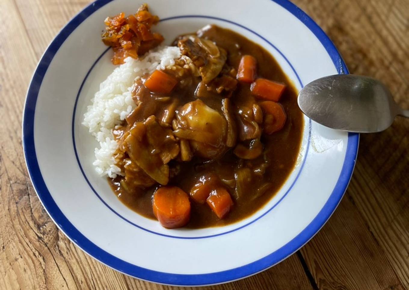 🍛 Japanese curry on rice