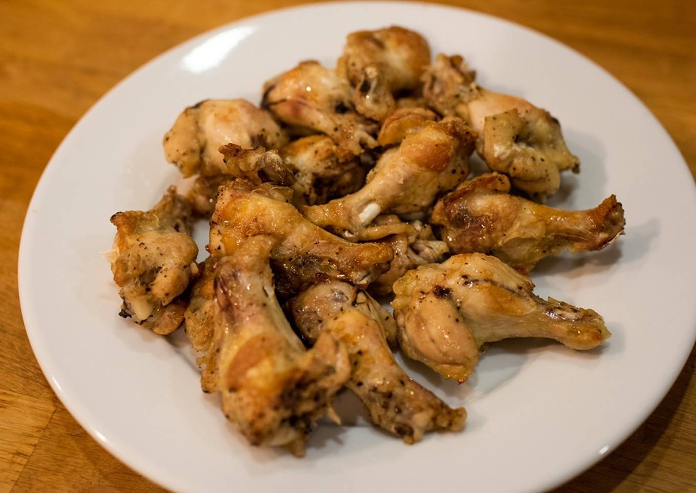japanese yakitori style seasoned chicken wings