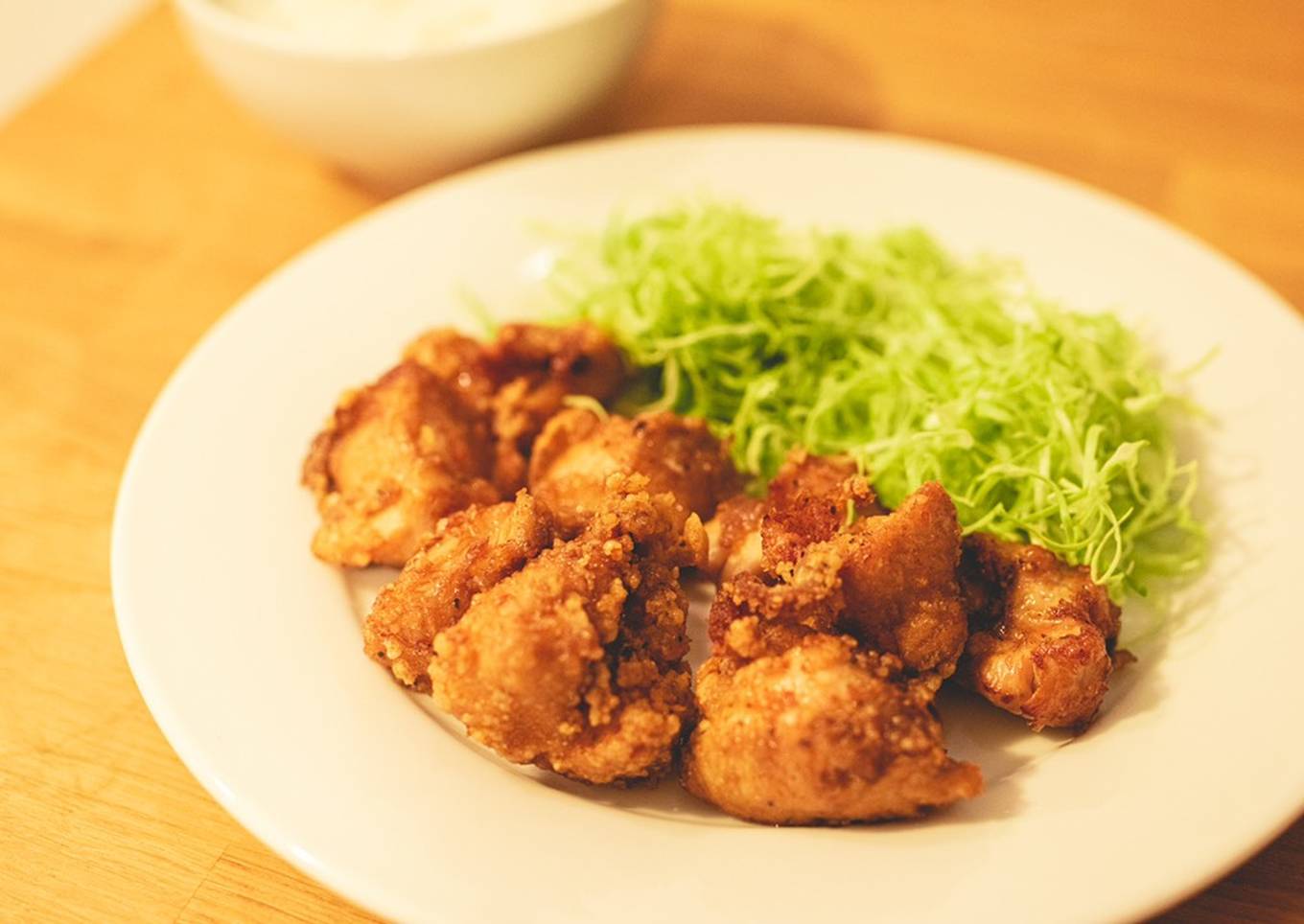 Kara-age: Japanese style fried chicken