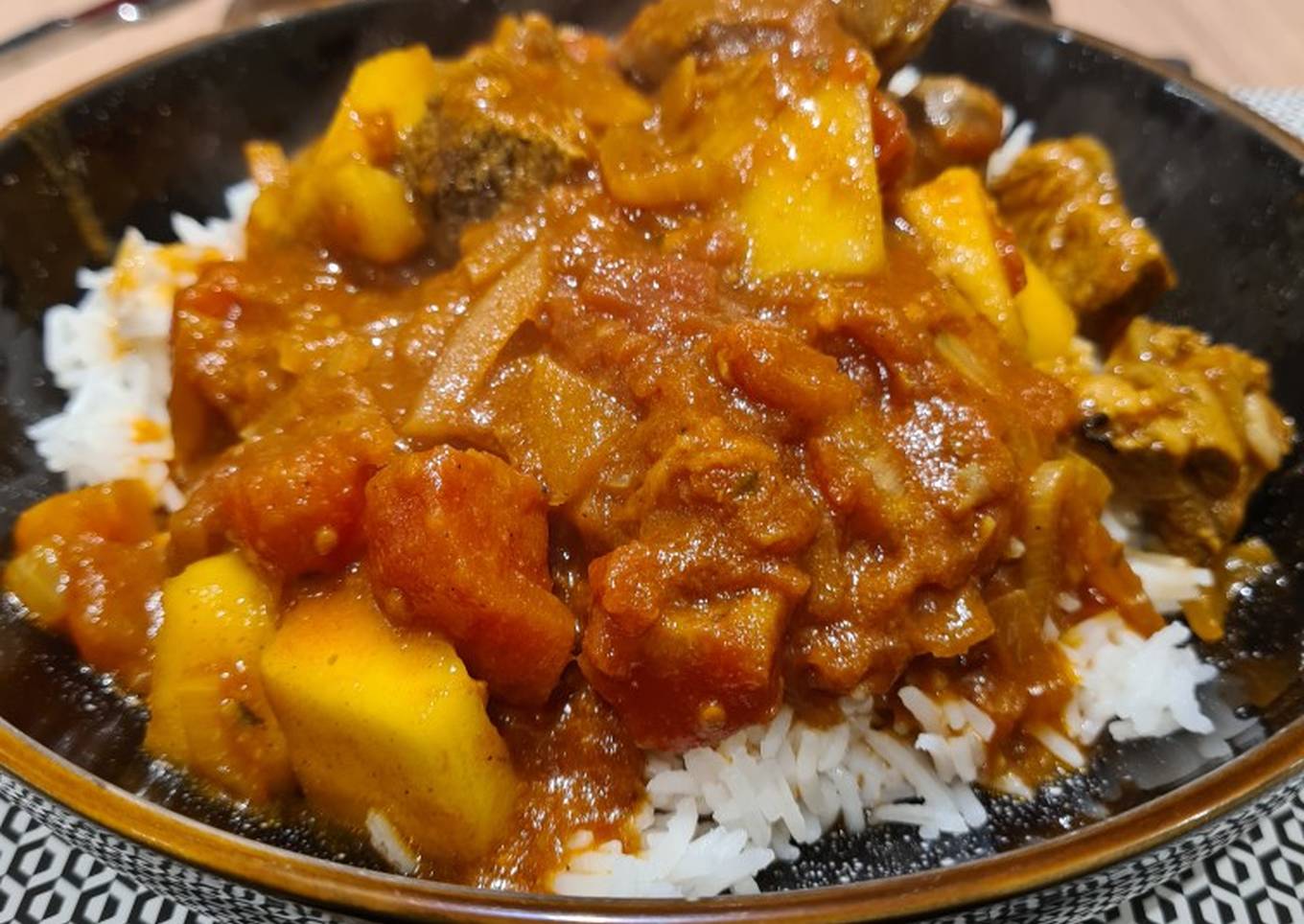 lamb mango curry