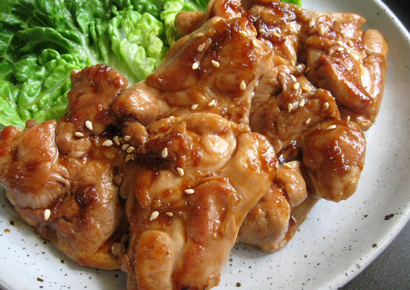 ginger garlic teriyaki chicken