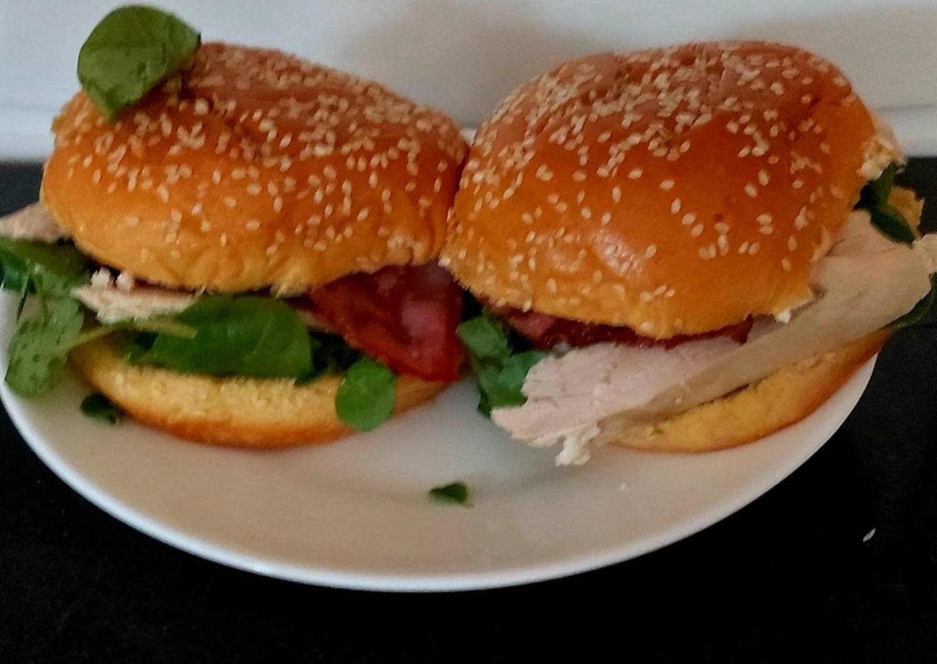 my chicken bacon sandwich lunch 2flavours