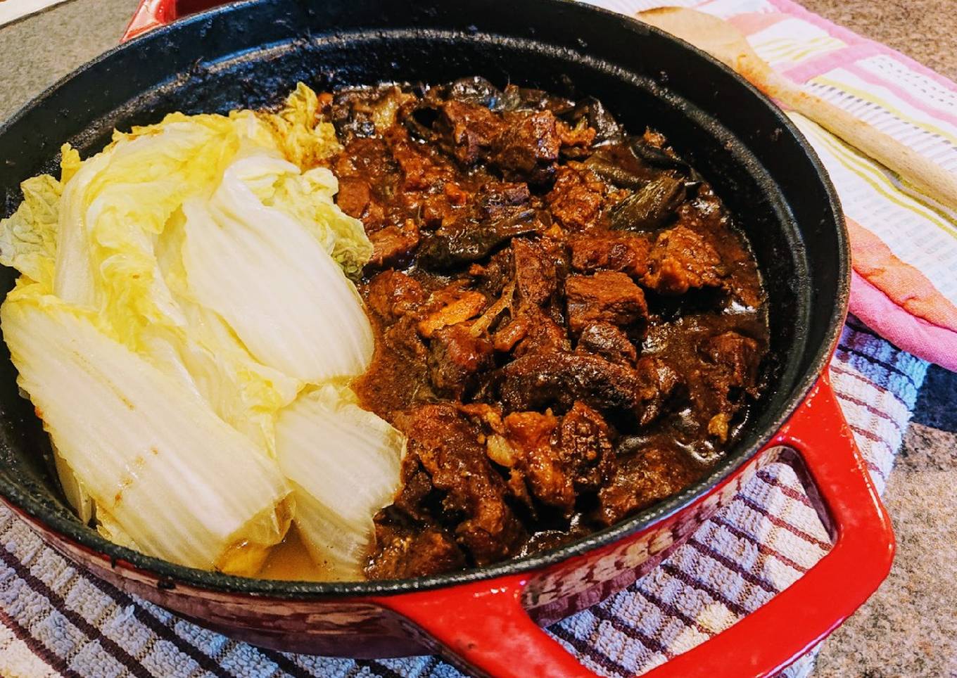 Chinese-Style Braised Beef One-Pot